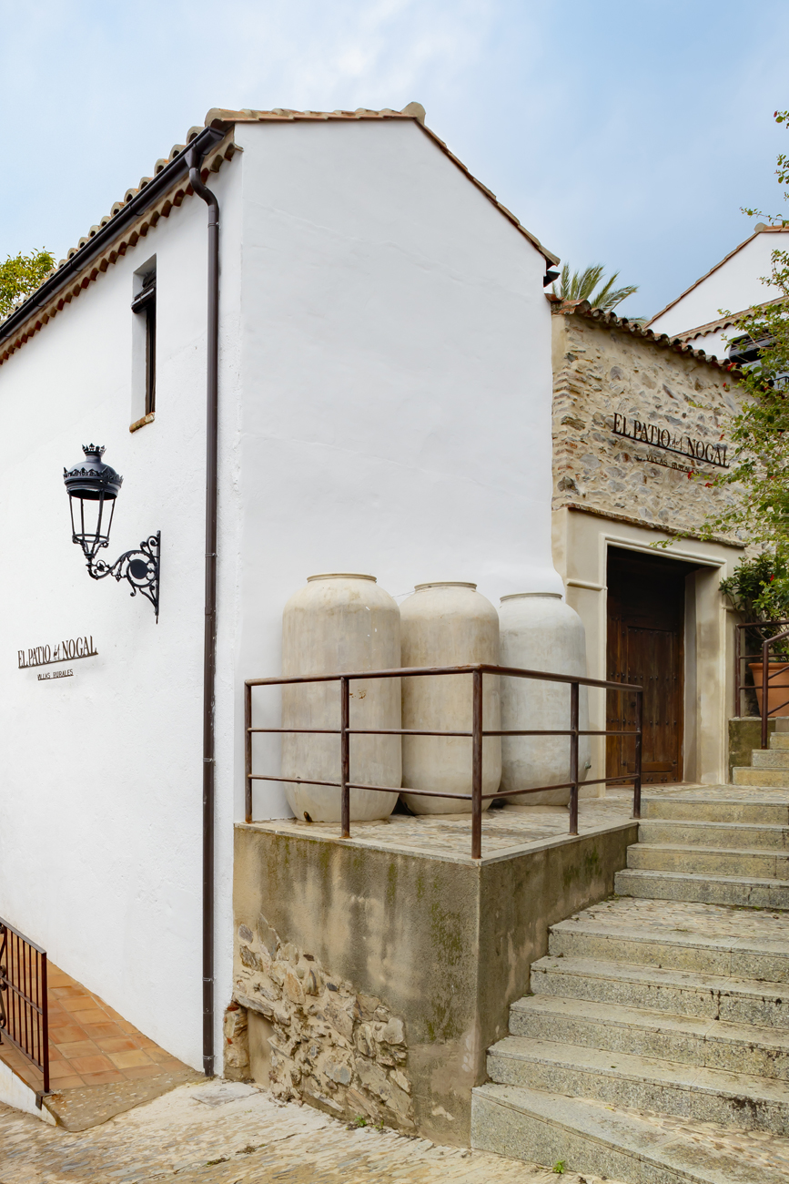 Entrada de El Patio del Nogal